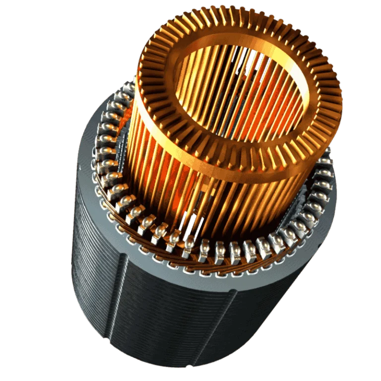 induction motor with squirrel cage rotor