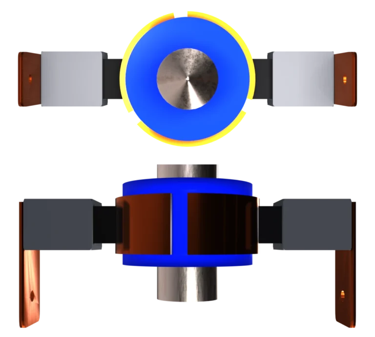 DC motor commutator