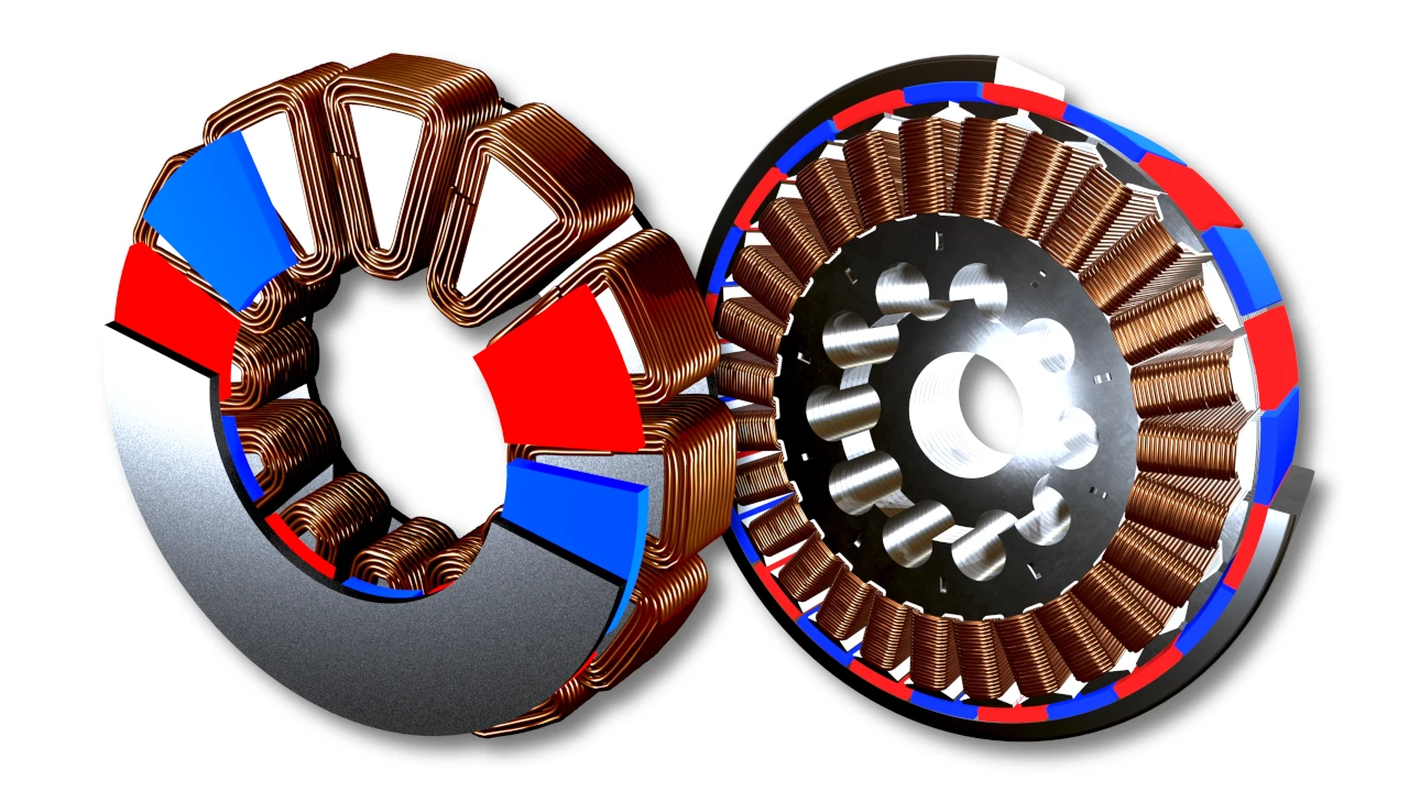 axial flux motor vs radial flux motor